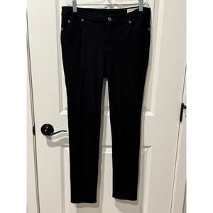 Women's Vince Camuto Black knit Skinny Pants Size 6